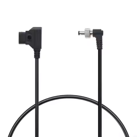 573A D-Tap to DC2.1/DC2.5 Cable Locking Power Cable Angle D-Tap for Atomos Video Assists Monitors Le