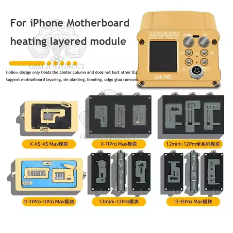 WL HT007 Intelligent Temperature Control Tin Planting Mainboard Layered Heating Separater for iPhone