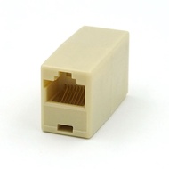 Network Cable Straight Head RJ45 Network Cable Connector Network Dual-Way Head Network Cable Butt Co