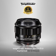 Voigtlander Lens 50mm f1.0 Z-Mount Nokton for Nikon Z - Lensa Kamera - Lensa Nikon - Nikon Lens