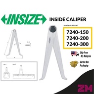 INSIZE (7240) Inside Caliper Steel Measuring 0-150mm (7240-150) / 0-200mm (7240-200) / 0-300mm (7240