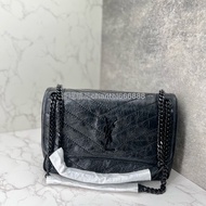 💗香緹國際精品💗 736 YSL soblack Niki 中號 全新