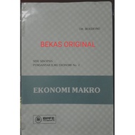 SINOPSIS SERIES Introduction to Economic Science No. 2 MACRO ECONOMICS Boediono BPFE Yogyakarta Code