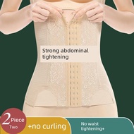 girdle pants corset body shaper Perut elastik selepas bersalin membentuk tali pinggang korset tali p