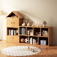 Toy Integrated Picture Book Children's Display Cabinet Storage Bookcase Family Lattice Cabinet Stora