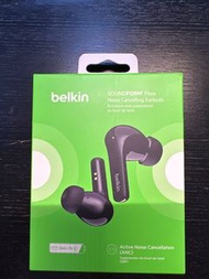 Belkin Soundform Flow Noise Cancelling  Earbuds 黑色 #藍芽耳機 #藍牙耳機 #Noise cancellation #Belkin