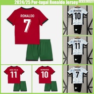 2024 2025 Port ugal Jersey Kids kit Football Shirt Cr7 Cristiano Ronaldo Soccer Jerseys