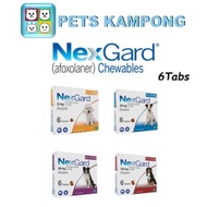 NexGard Chews 6 Tabs