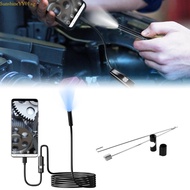 SUN Borescope Scope Camera with LED Lights USB C Connecting for Mobile Phone