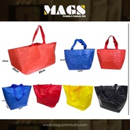 PP Woven Bag/ IKEA Bag Blue Bag Laundry Carrier Recycle Reusable Bag Shopping Bag IKEA CARRIER BAG |