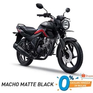 honda cb 150 verza sepeda motor - matte black palembang