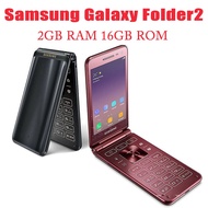 Samsung Galaxy Folder 2 G1650 G160N Quad Core 2GB RAM 16GB/32GB ROM 8MP Camera 4G LTE Wifi Dual SIM 