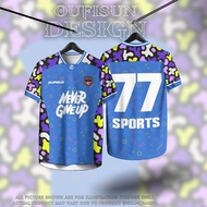 77 Choii Baju Jersey Tshirt Lelaki Thailand Viral Custom Jersey Ootd Collar Blvckroseapparel Shirt S
