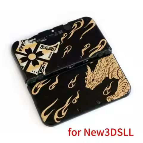 BANGSHE Protective Shell Compatible With NEW 3DS LL Protective Case For NEW 3DS LL Console Shell Gam