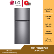 LG 427L Top Freezer with Inverter Compressor &amp; Multi Air Flow GN-B422SQCL