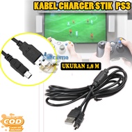 QCF  Kabel USB charger  Kabel PS3 PSP PC KABEL 18 meter  / 3 meter  CHARGER Kabel PS3 Cable Pengisi 
