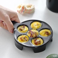 【In-Demand Item】 6/8 Holes Microwave Oven Cake Cooking Plate Ceramic Grill Conch Snail Dish Heat Resistant Breakfast Mushroom Baking Tray