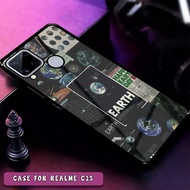 Case REALME C15 - Casing REALME C15 [ NASA ] Silikon REALME C15 - Case