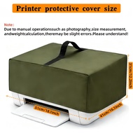 TEMU Printer Cover, Heavy-duty 300d Oxford Fabric Printer Cover, Reinforced Top And Foldable Storage