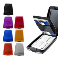 Anti Rfid Case Wallet, Magnetic Bank Card Box, Blocking Reader Lock Bank Card Holder Id Bank Card Case Protection Metal Credit NFC Holder Aluminium