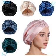 PANSIE Silk Satin Hair Bonnet, Breathable Satin Fabric Mulberry Silk Wrap, Premium Adjustable Smooth