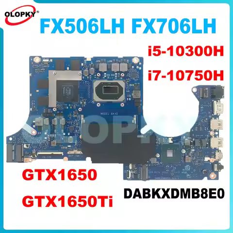 FX506LH motherboard for ASUS TUF Gaming F15 F17 FX506LI FX506L FX706LH DABKXDMB8E0 laptop motherboar