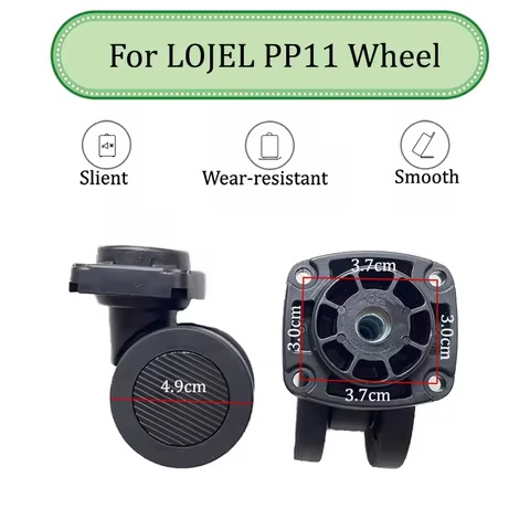 Suitable For LOJEL PP11 Universal Luggage Wheel Mute Wear-resistant Push-pull Smooth Luggage Replace