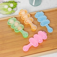 kitchenpartner7c DIY Onigiri Rice Ball Maker Mold 3-Even Ball Sushi Meatball Kitchen Tool Shaker KNE