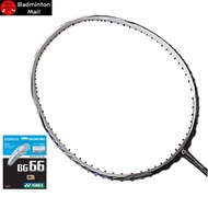 Apacs Commander 20 White Black【Install with String】Yonex BG66 (Original) Badminton Racket (1pcs)