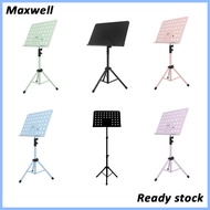maxwell   Sheet Music Stand Folding Angle Height-Adjustable Music Stand Sheet Music Lightweight Portable Music Holder