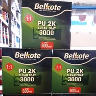 Belkote Clear Coat 3000 Pu 2k Hi Gloss Component 600ml