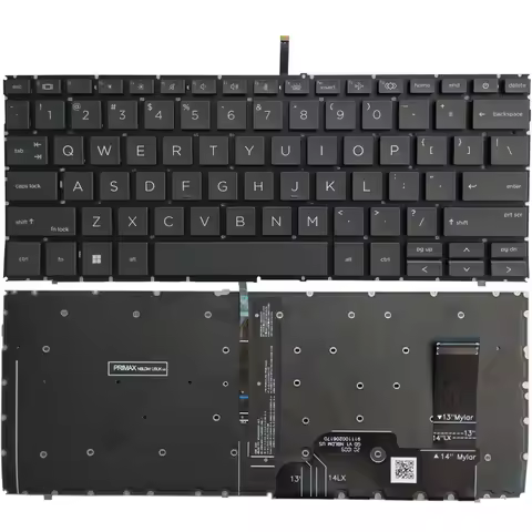 New For HP EliteBook 840 G9 830 G9 Laotop US English Backlit keyboard black