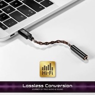 👉🏻包順豐智能櫃運費出貨 Elementz USB-C to 3.5mm DAC高音質解碼耳擴線 (ARF-88X)