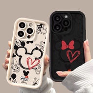 Cover For Xiaomi Mi POCO X7 Pro F7 F8 Ultra X6 F5 M6 M7 Pro Phone Casing  Mickey Minnie Mouse Silico