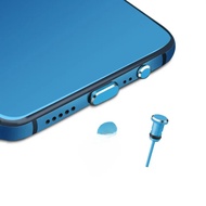 ปลั๊กพอร์ตชาร์จโทรศัพท์โลหะ USB Type-C, เคสกันฝุ่นสำหรับโทรศัพท์ Huawei OPPO