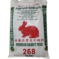(25KG) * MURAH * MAKANAN ARNAB SPECIAL PREMIUM RABBIT FEED PELLET FOOD & DIET (HASBIN JAYA 268 & 388