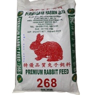 (25KG) * RAYA OFFER * MURAH * MAKANAN ARNAB SPECIAL PREMIUM RABBIT FEED PELLET FOOD &amp; DIET (HASBIN JAYA 268 &amp; 388)