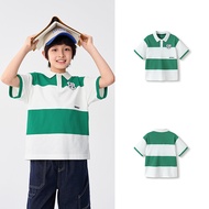 Balabala Harry Potter Trẻ Em Trẻ Em Shortsleeve Áo Thun 2025 Mùa Hè Polo Áo Thun Cậu Bé