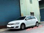 【可全額貸 可超貸 - 老闆的家庭用車】2015年 福斯 GOLF  TSI 1.2