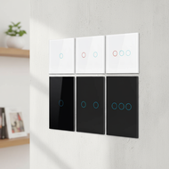 Smart Wifi Bluetooth Touch Switch 2/3 Gang Light Switch 100-240V RF 433MHz Wall Switch Neutral Wire 