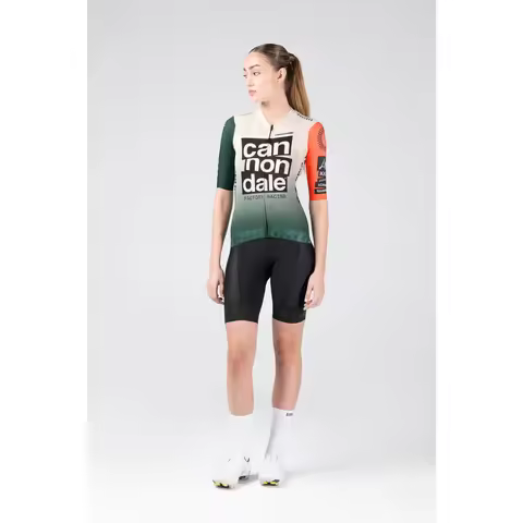 Cannondale Factory Racing Team Cycling Jersey Set Summer Bicycle Clothing Road Bike Shirts Suit Bicy