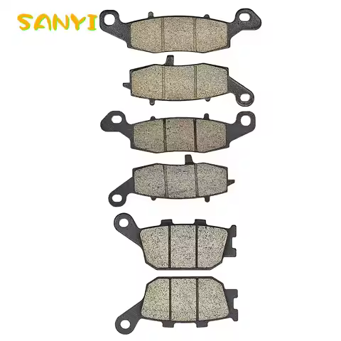 Motorcycle Front Rear Brake Pads For Suzuki GSF650 Bandit GSF 650 GSR750 SV400 SV650 SV 400 650 DL65