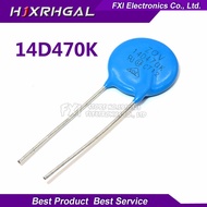 10PCS 470K Voltage Allergy Resistor 14D470K 47V Voltage Allergy Resistor