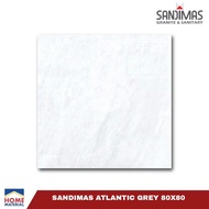 Granit Lantai/Dinding Sandimas Atlantic Grey 80x80