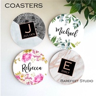 Personalised Gift - Personalized Coaster - Nature - Christmas - Customized Gift