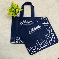 BAG NABELLA TELEKUNG MUSLIMAH Beg Telekung Hantaran Bag kain telekung Bag Hadiah Beg Kain sembahyang Telekung nabella