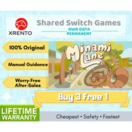⚡Buy 3 Free 1⚡Nintendo Switch Games Minami Lane Murah Download Own Data Eshop
