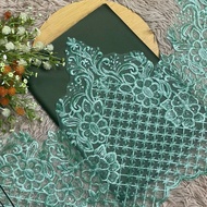 IRIS BORDER LACE, BORDER LACE BRIDAL, EMBROIDERY BAJU KURUNG, EXCLUSIVE EMBROIDERY EMBROIDERY LACE B