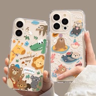 iphone 17 iphone 16 pro max casing Zoo sesuai untuk kes telefon bimbit iPhone16promax Apple baru 15/