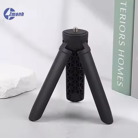 New！For OSMO Mobile 3/OM 4 Tripod Stand,Mini Tripod Stand W 1/4'' Screw For OSMO 4 3 2 Pocket 2 Zhiy